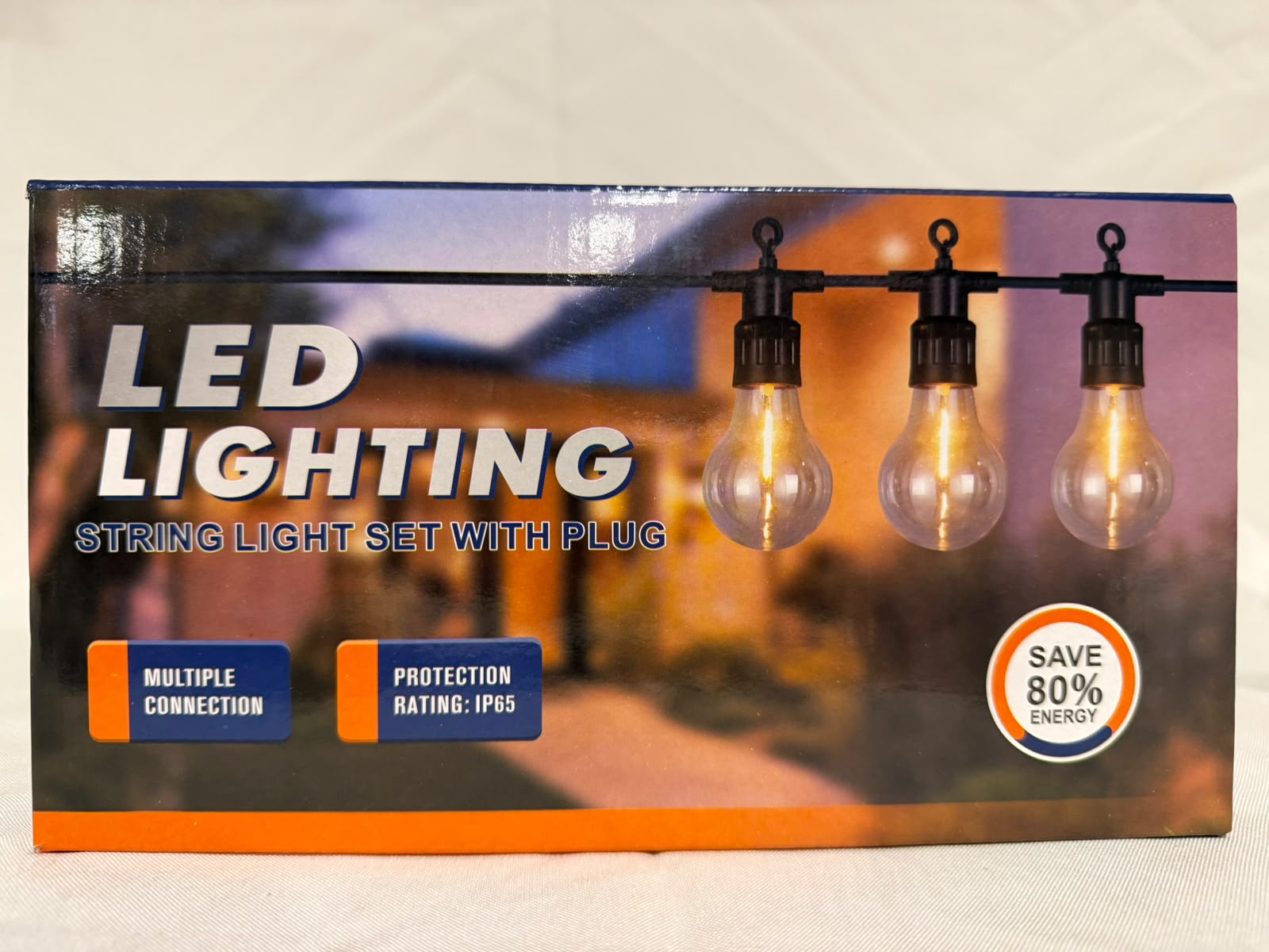 Set de Luces LED Colgantes con Enchufe