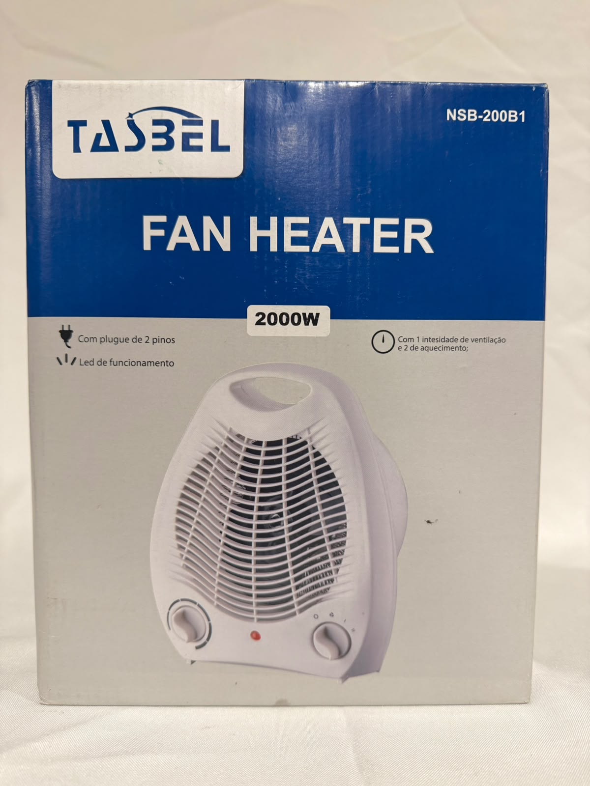 Fan Heater Tasbel 2000W NSB-200B1