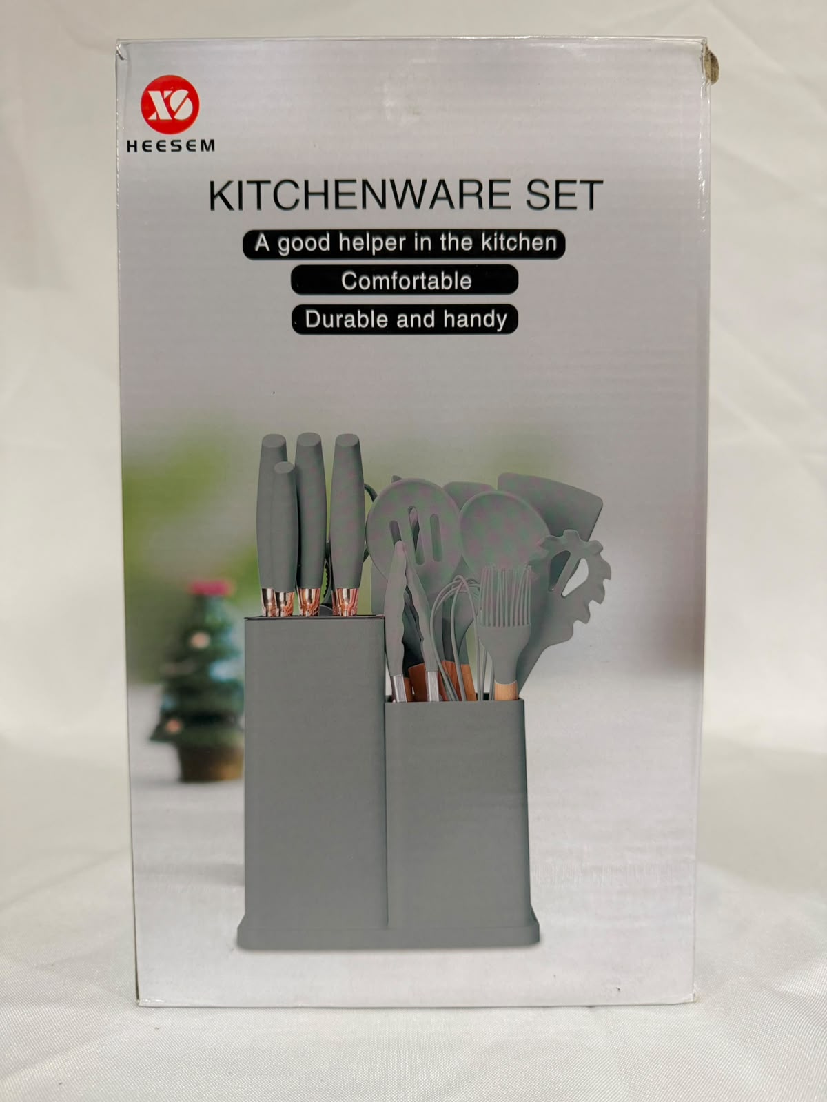Set de Utensilios de Cocina Heesem 19 Piezas