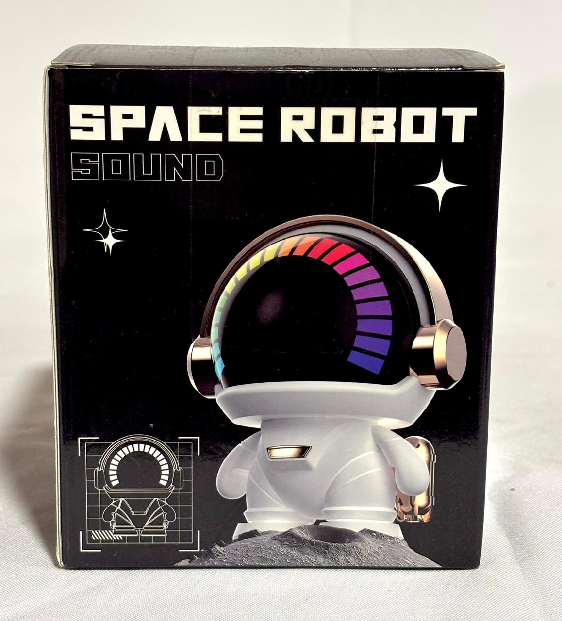 Parlante Bluetooth Space Robot Sound - Astronauta con Luces LED RGB