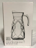 Jarra de Vidrio Tallado Cold Water Jug 1800ml - High Quality Glass