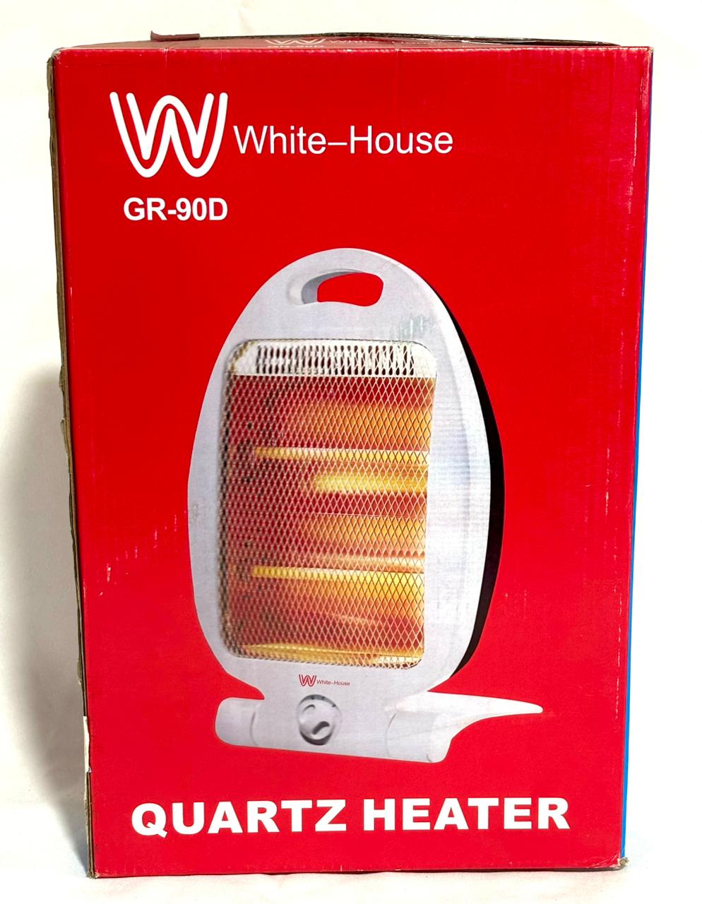 Calefactor de Cuarzo Eléctrico White-House GR-90D - Quartz Heater