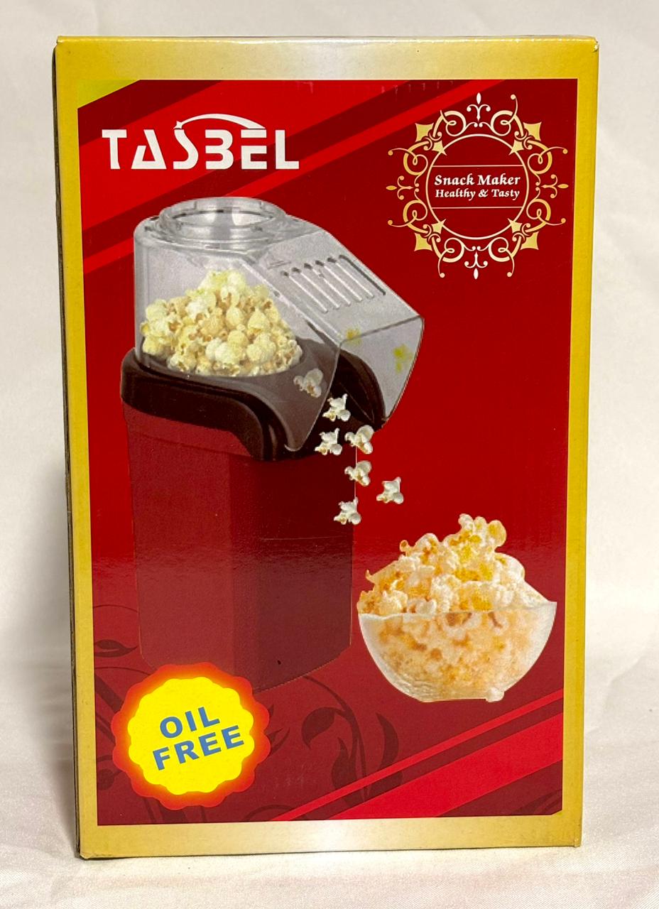 Máquina de Popcorn Eléctrica Tasbel Sin Aceite - Oil Free Snack Maker