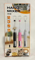 Batidor Eléctrico Hand Mixer ZW-888 Recargable Type-C con Doble Batidor