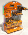 Set 8 Llaves Hexagonales T-Handle INGCO HHKT80818