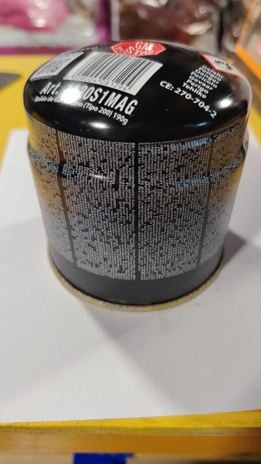 GAS BUTANO